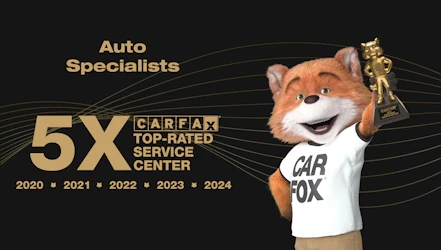 CarFax 5X Top Rated Shop